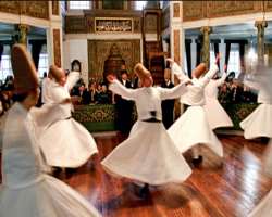 The Ritual Hall located in the mausoleum was an important place as dervishes used to perform the ritual dance named Sema at this place. The music for 